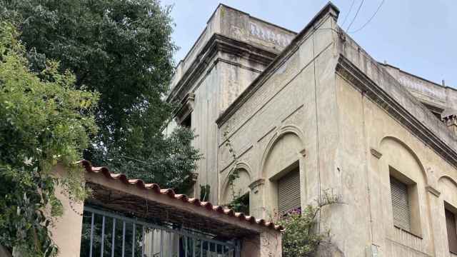 Finca de Can Raventós, en Sarrià, donde pretenden construir unos pisos de lujo