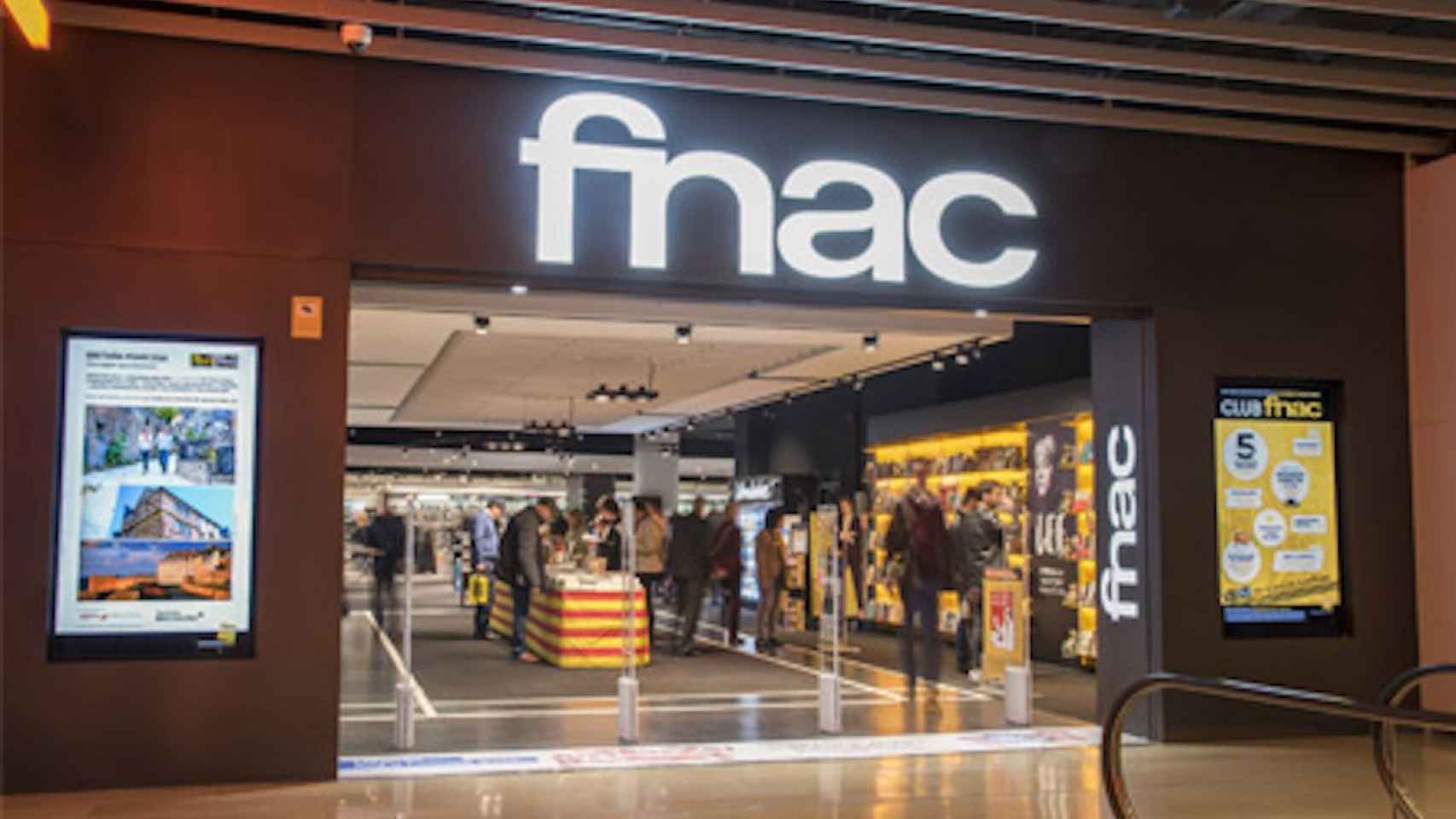 Imagen de archivo del exterior de un Fnac en Barcelona