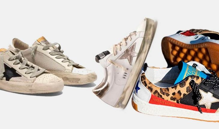 Tres modelos diferentes de las zapatillas Golden Goose / GOLDEN GOOSE