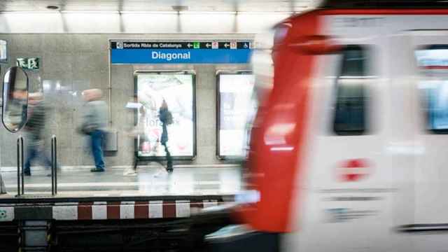 Estación de metro de Diagonal en Barcelona / TWITTER TMB