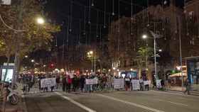 Marcha por la reactivación del sector cultural en el paseo de Gràcia de Barcelona / EUROPA PRESS