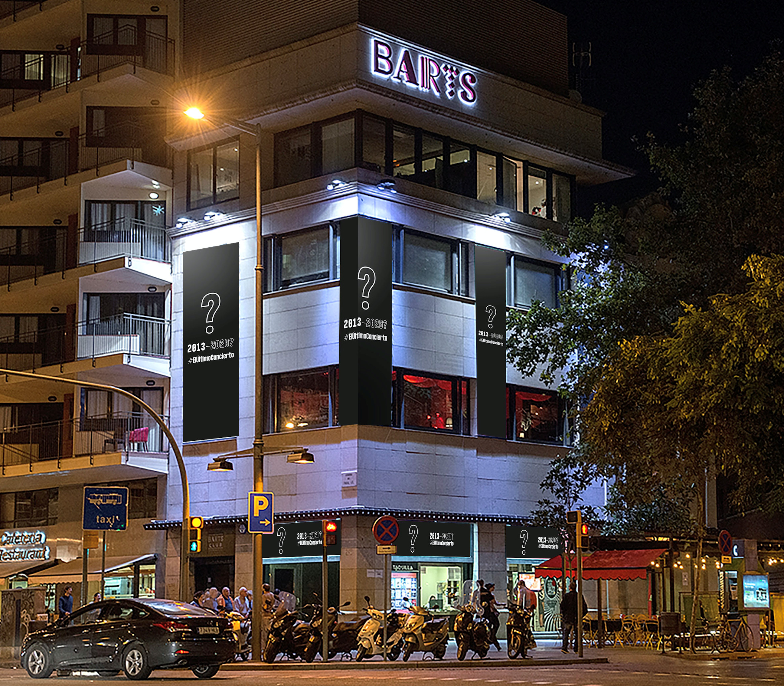 Exterior de la sala BARTS / PSDC