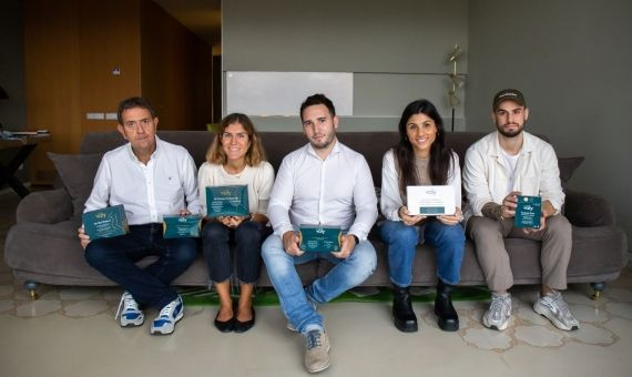 Equipo de la startup barcelonesa Valy Cosmetics / CEDIDA