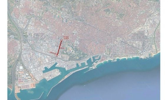 Este será el recorrido del nuevo carril bici de la Zona Franca / AJUNTAMENT DE BARCELONA