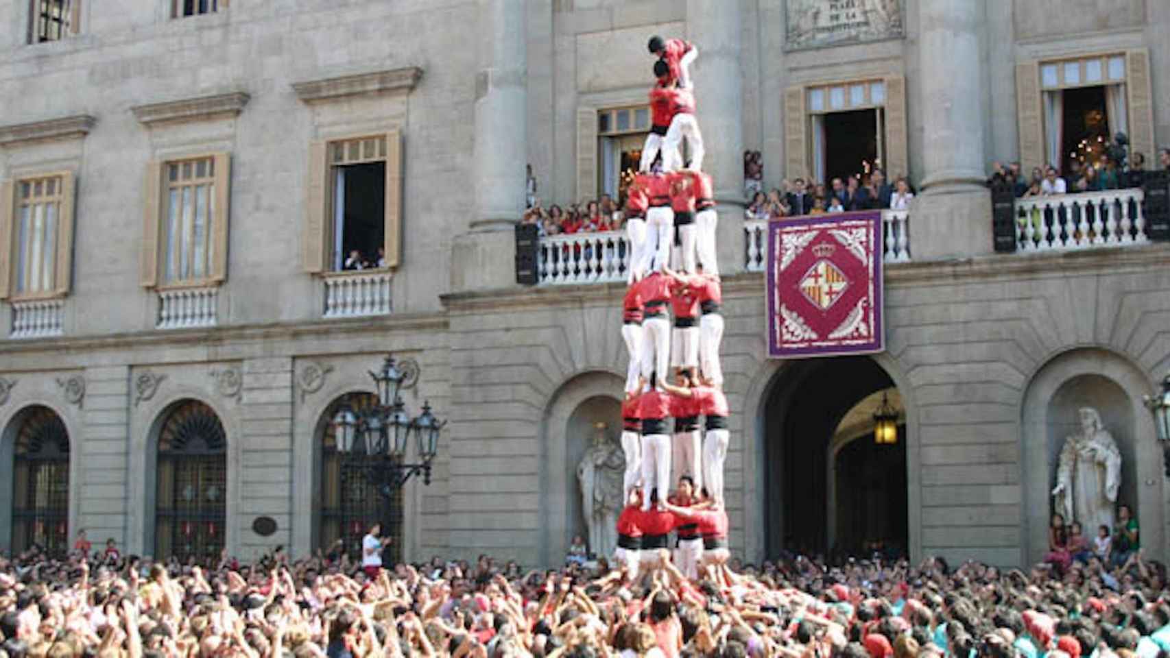 Los 'castells' estarán permitidos en la Mercè 2021 pese a las restricciones en Barcelona / AYUNTAMIENTO DE BARCELONA