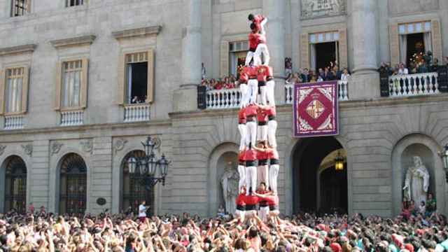 Los 'castells' estarán permitidos en la Mercè 2021 pese a las restricciones en Barcelona / AYUNTAMIENTO DE BARCELONA