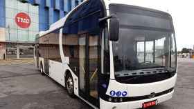 Bus de BYD que está probando TMB / TMB