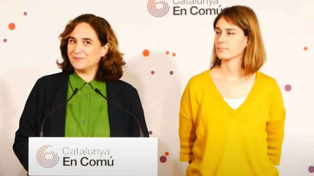 Ada Colau y Jessica Albiach / E-NOTICIES