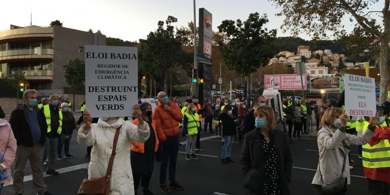 Manifestación contra Eloi Badia / RP