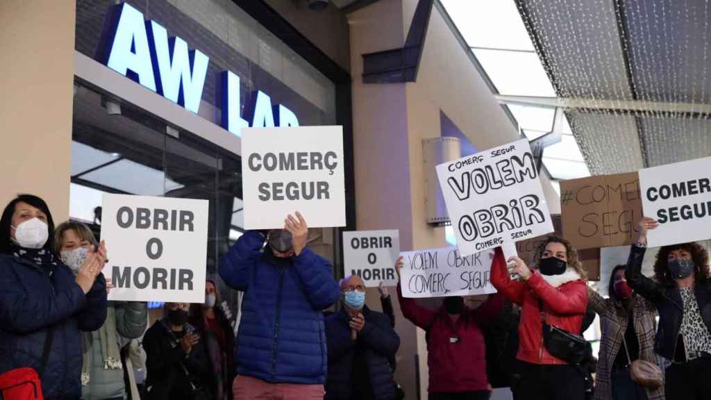 Protesta en La Maquinista / LA MAQUINISTA