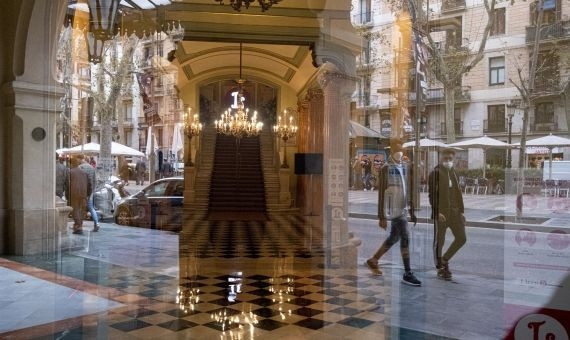 El Gran Teatre del Liceu en tiempos de pandemia/ PABLO MIRANZO