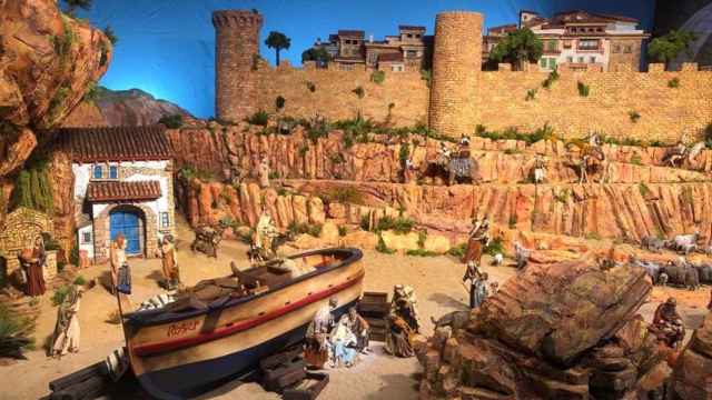 El Belén evoca una población costanera del mar Mediterráneo / EUROPA PRESS