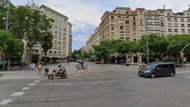 Confluencia de calles en las que tuvo lugar el accidente en el que un Audi se fugó / GOOGLE MAPS