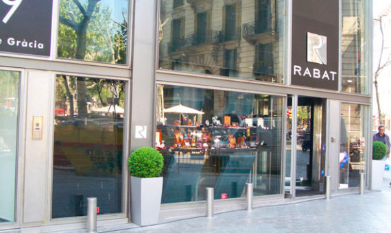 Fachada de la tienda Rabat del paseo de Gràcia / ARCHIVO