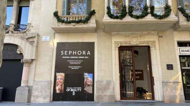 Exterior del futuro comercio de Sephora en Paseo de Gràcia / ARCHIVO