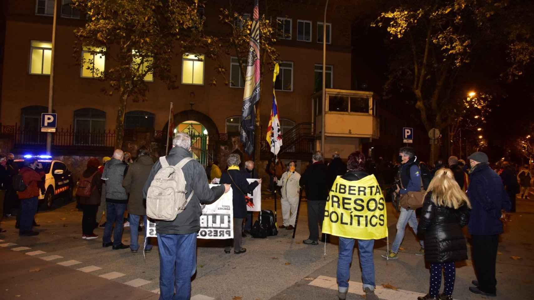 Manifestación de la ANC en apoyo a la expresidenta del Parlament, Carme Forcadell / EUROPA PRESS