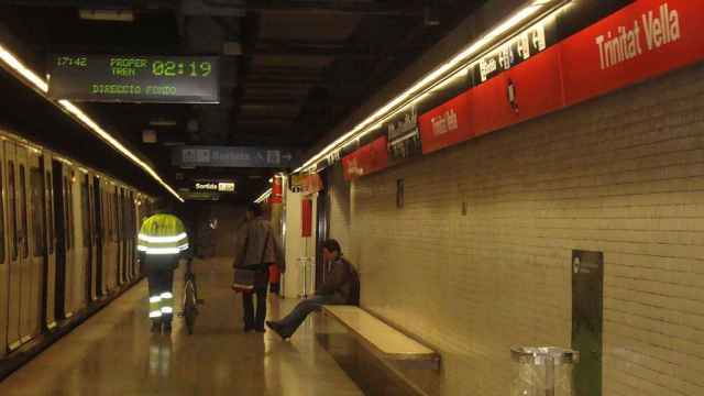 Estación de metro de Trinitat Vella, donde se produjo el incidente con el borracho / WIKPEDIA - GOCHY5