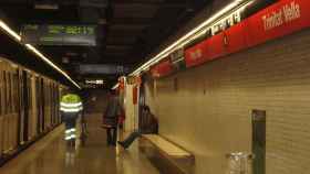 Estación de metro de Trinitat Vella, donde se produjo el incidente con el borracho / WIKPEDIA - GOCHY5