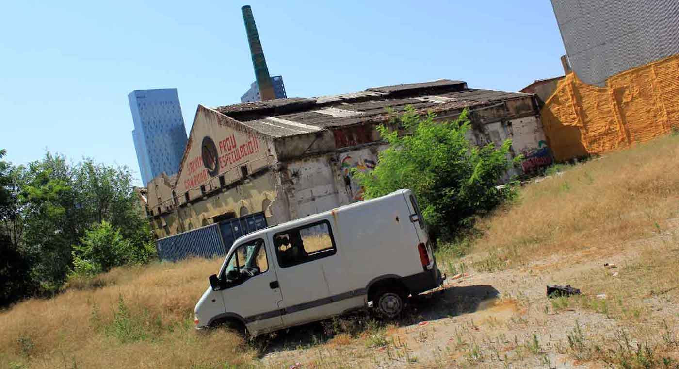 Los terrenos de Can Ricart se encuentran totalmente degradados / CR