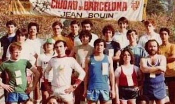 Miquel Pucurull y Felicitat Caldentey, en la Jean Bouin de 1979 / MIQUEL PUCURULL