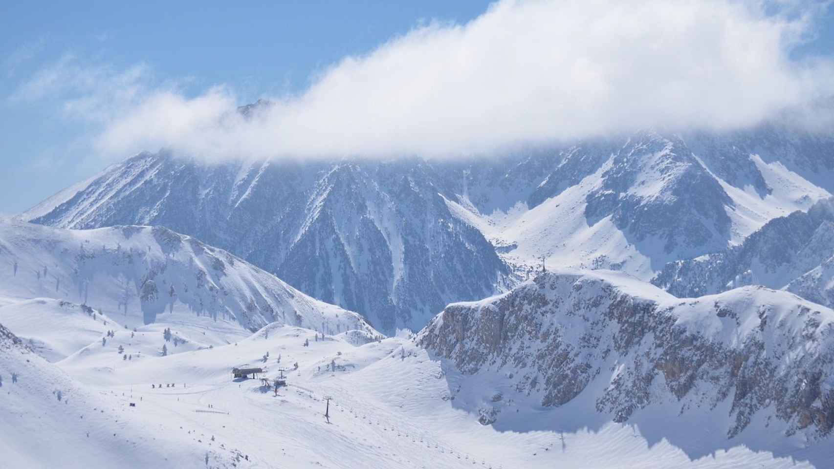 Vista panorámica de las pistas de esquí de Baqueira-Beret / ARCHIVO