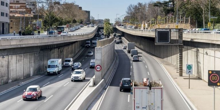 Tramo de la Ronda de Dalt en Barcelona / AJ BCN