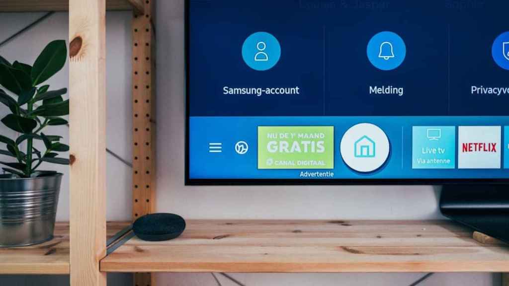 Detalle de una Smart TV