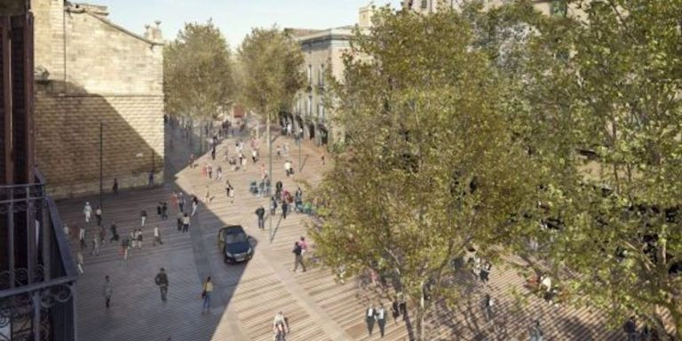 Imagen del proyecto de la Rambla / AYUNTAMIENTO DE BARCELONA