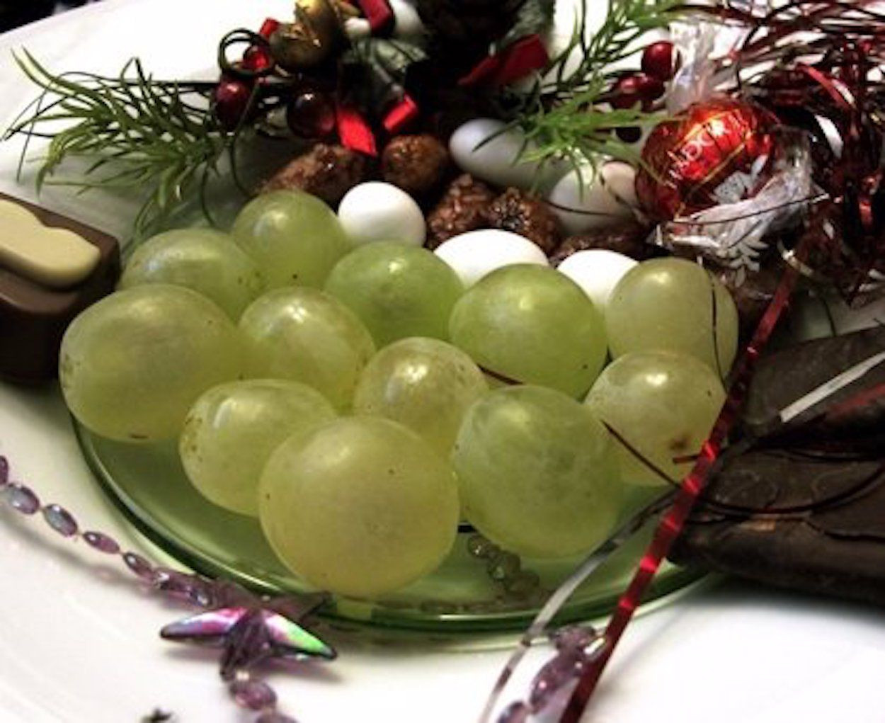 Uvas para la celebración de fin de año /WIKIMEDIA