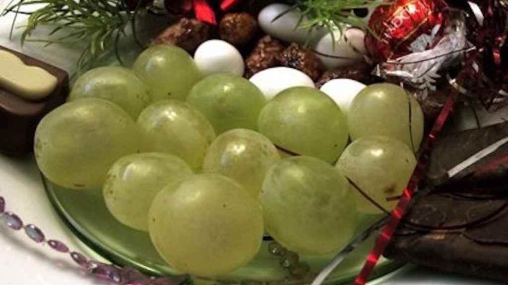 Uvas para la celebración de fin de año /WIKIMEDIA