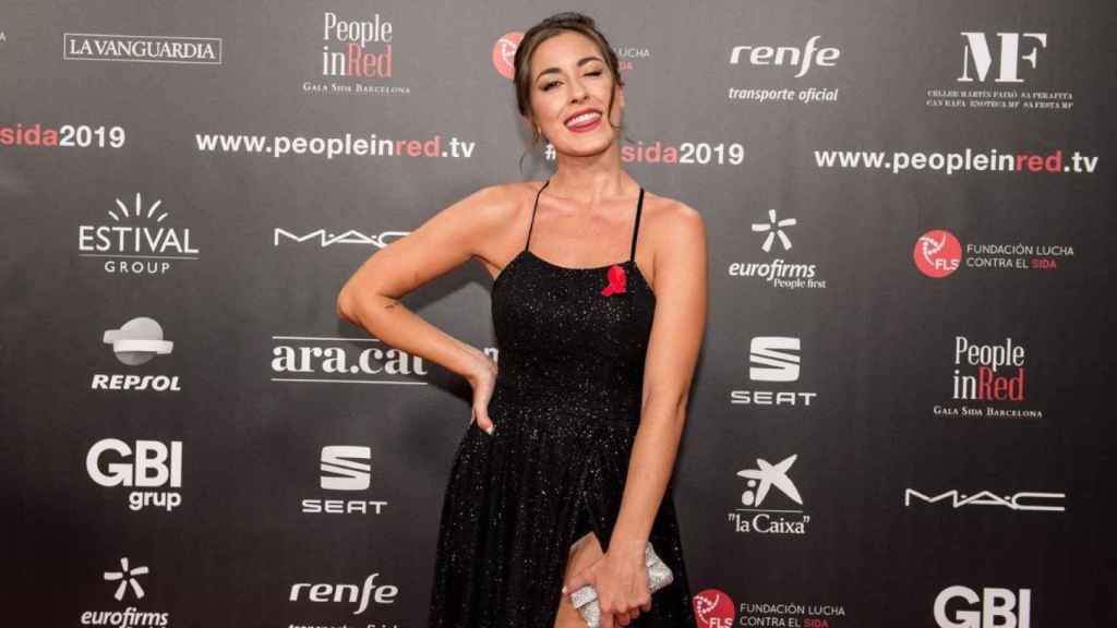 La influencer barcelonesa Paula Gonu en el photocall de una gala / ARCHIVO