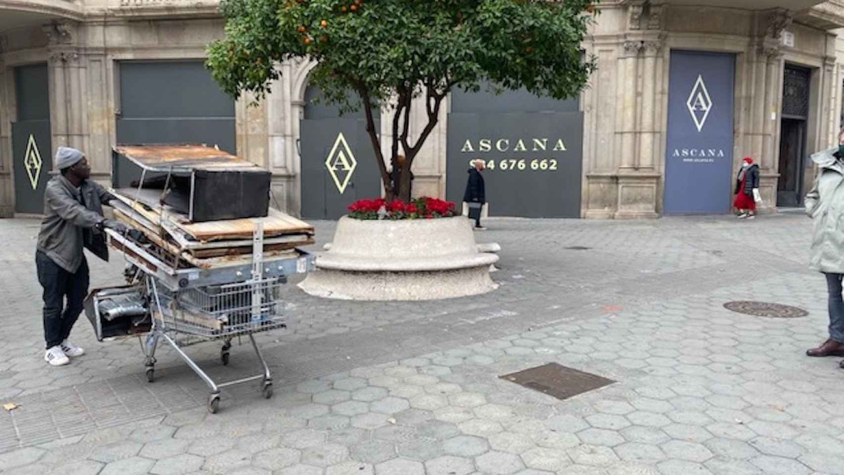 La nueva imagen de paseo de Gràcia en Navidad / MA