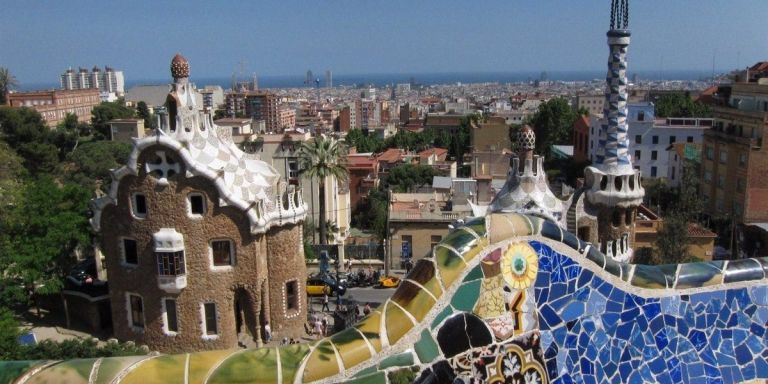 El Park Güell, de Barcelona / EUROPA PRESS