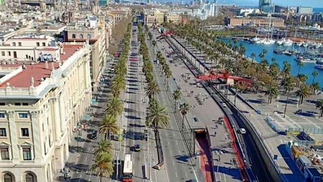 Vista del paseo de Colón / GOOGLE MAPS