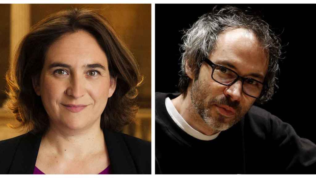 Ada Colau y James Rhodes, en una imagen de archivo / EFE Y AYUNTAMIENTO