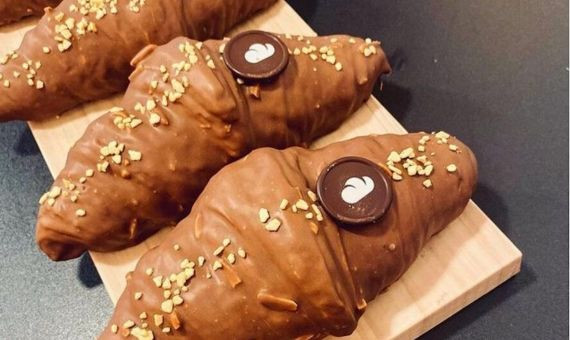 'Croissants' almendrados de La Cantonada / CEDIDA