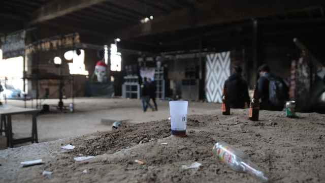 Recinto donde se ha celebrado la ‘rave’, en Llinars del Vallès (Barcelona) / Víctor Arias