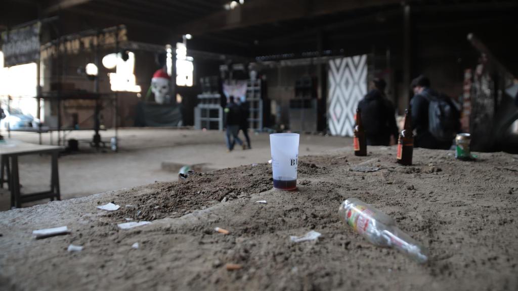 Imagen de archivo de una ‘rave’ celebrada en Barcelona