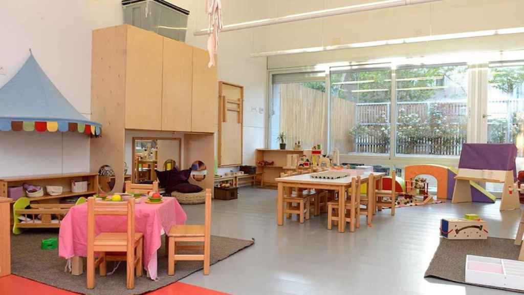 Estancia de los niños de dos a tres años de la guardería Cobi / AYUNTAMIENTO DE BARCELONA