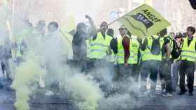 Huelga de taxistas en Barcelona, en una imagen de archivo / EFE