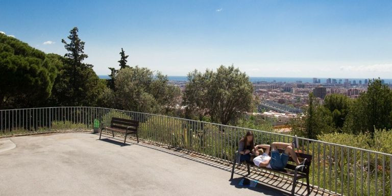 El Parque del Turó de la Peira, con excelentes vistas de Barcelona / AYUNTAMIENTO DE BARCELONA