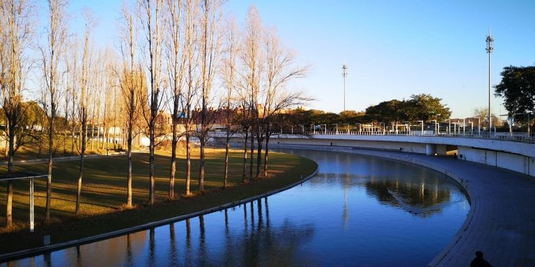 El Parque de la Trinitat, este miércoles / METRÓPOLI - GA