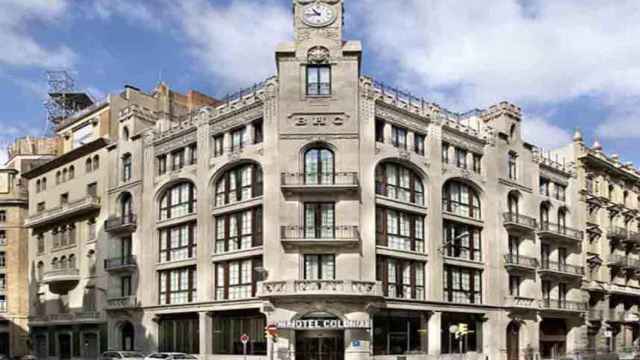 Exterior del hotel Colonial de Barcelona, ubicado en el barrio Gòtic de la ciudad / ARCHIVO