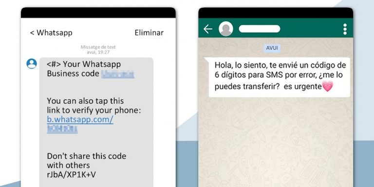 Así es la nueva estafa que circula por WhatsApp / MOSSOS D'ESQUADRA