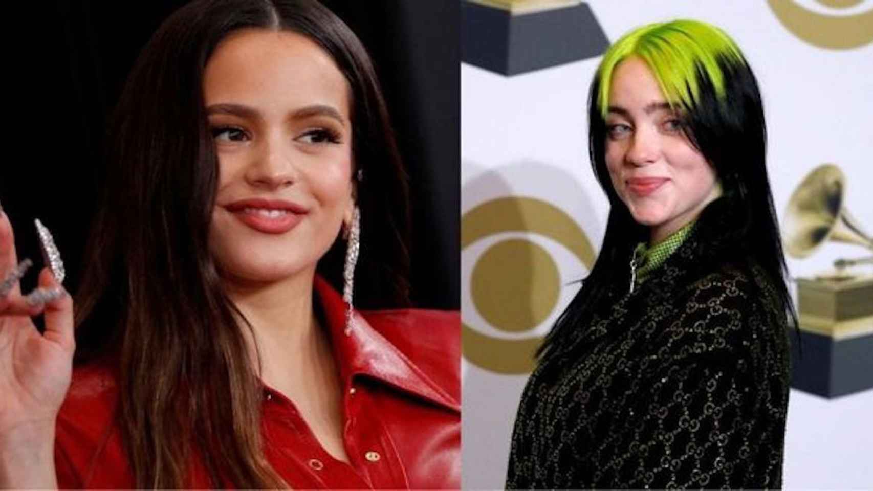 Rosalía y Billie Eilish, que este jueves estrenan la nueva canción 'Lo vas a olvidar'/ EFE