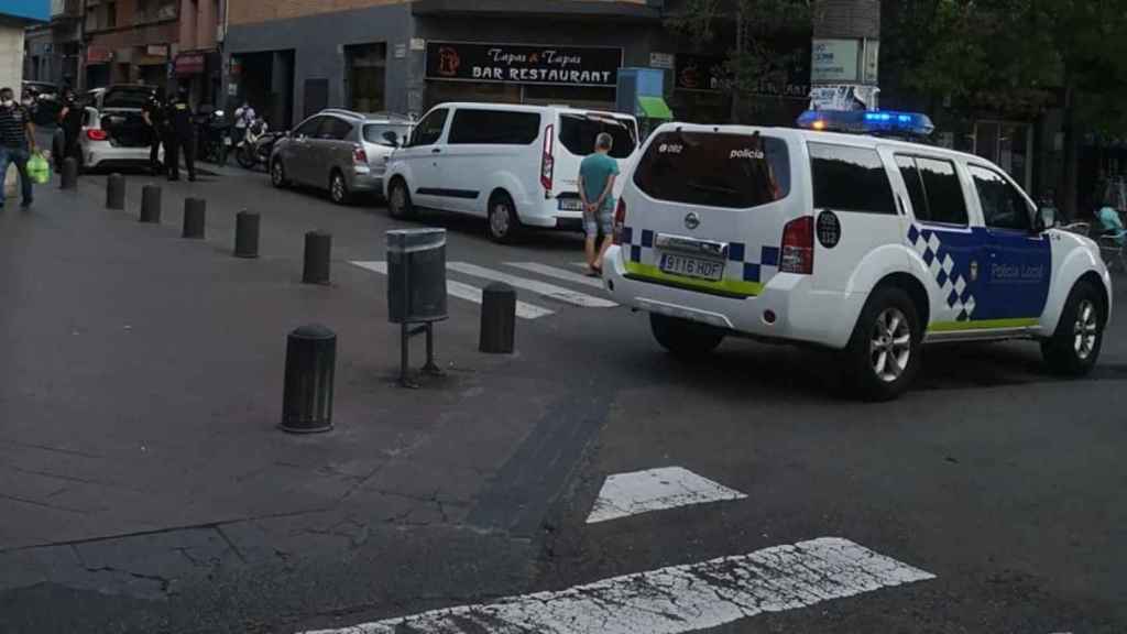 Policía local en Santa Coloma de Gramenet