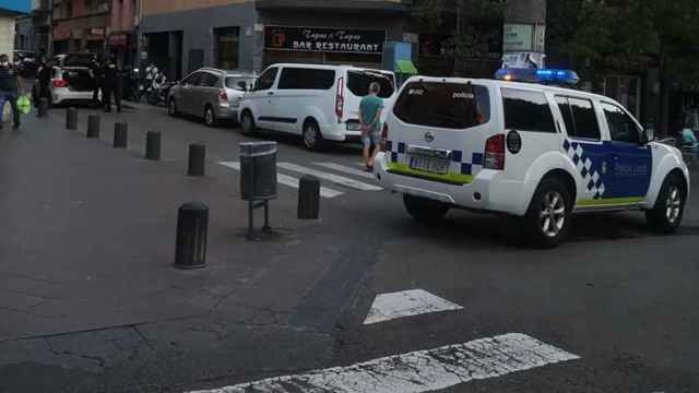 Policía local en Santa Coloma de Gramenet