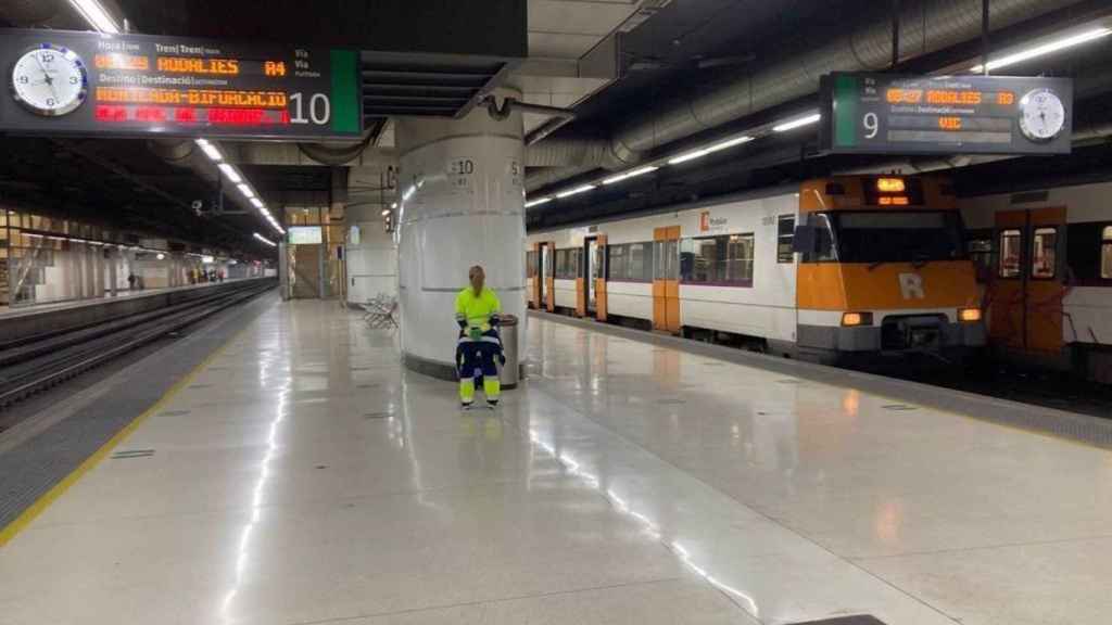 La estación de Sants, en una imagen de archivo / EUROPA PRESS