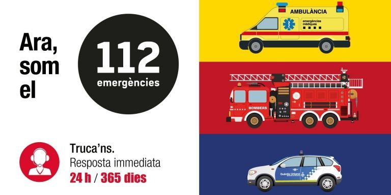 El número número de emergencias en Barcelona / TWITTER BOMBERS BARCELONA