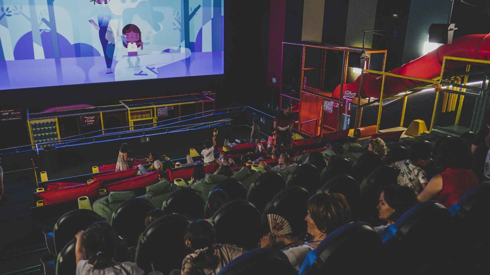 Imagen de la sala Junior de Yelmo Cines inaugurada en el centro comercial Artea de Leioa / CENTRO COMERCIAL ARTEA